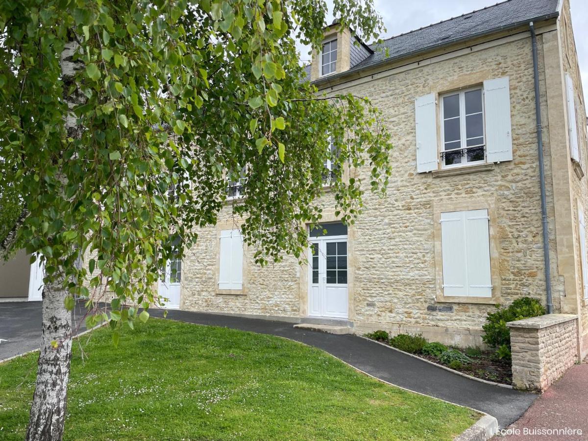 L'Ecole Buissonniere Leilighet Saint-Vigor-le-Grand Eksteriør bilde