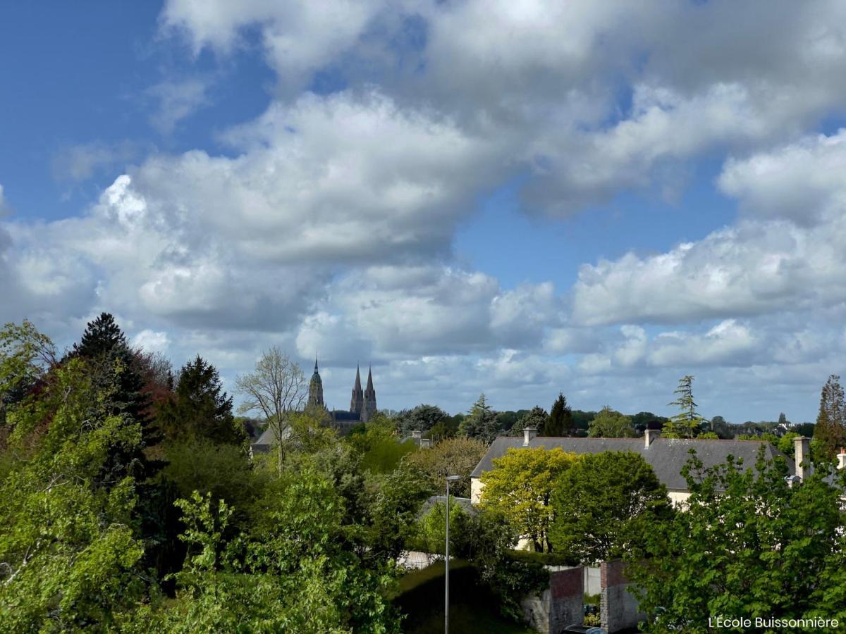 L'Ecole Buissonniere Leilighet Saint-Vigor-le-Grand Eksteriør bilde
